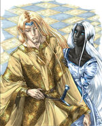 Corellon with Eilistraee
