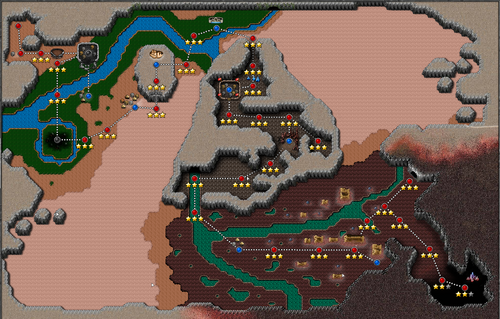 Defender's quest MAP
