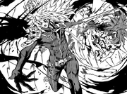 Winged demon defeated