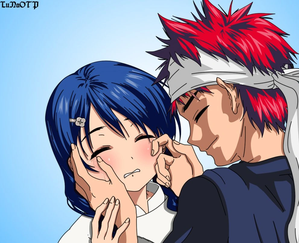 Food Wars Soma And Megumi