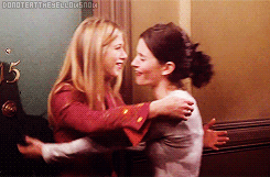 Image result for monica and rachel gif