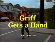 Griff Gets a Hand