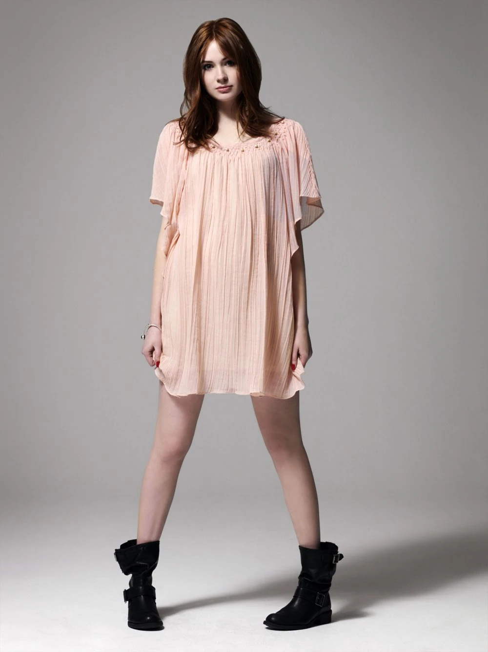 While Her Friend Records