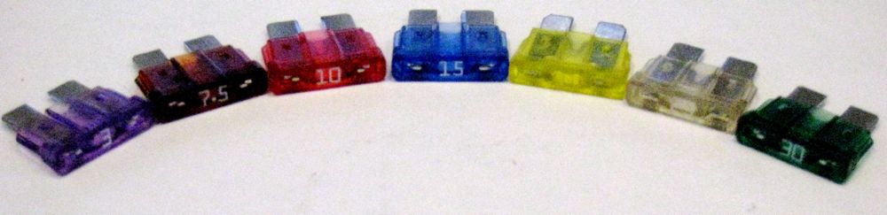 Car Fuse Color Chart