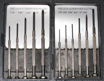 jewelers screwdriver set