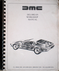 Delorean Workshop Manual Delorean Tech Wiki Fandom