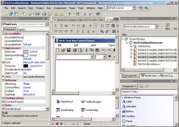 Delphi8 IDE