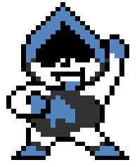 Lancer deltarune sprite