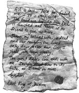 Fake letter dq