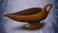 Pottery lantern