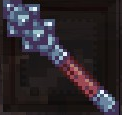 Steel spiked mace