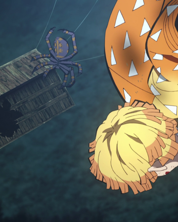 Zenitsu Agatsuma Vs Spider Demon Brother Kny Sandbox Fandom