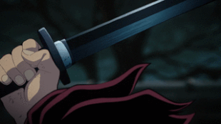 Demon Slayer Water Breathing Animation gif