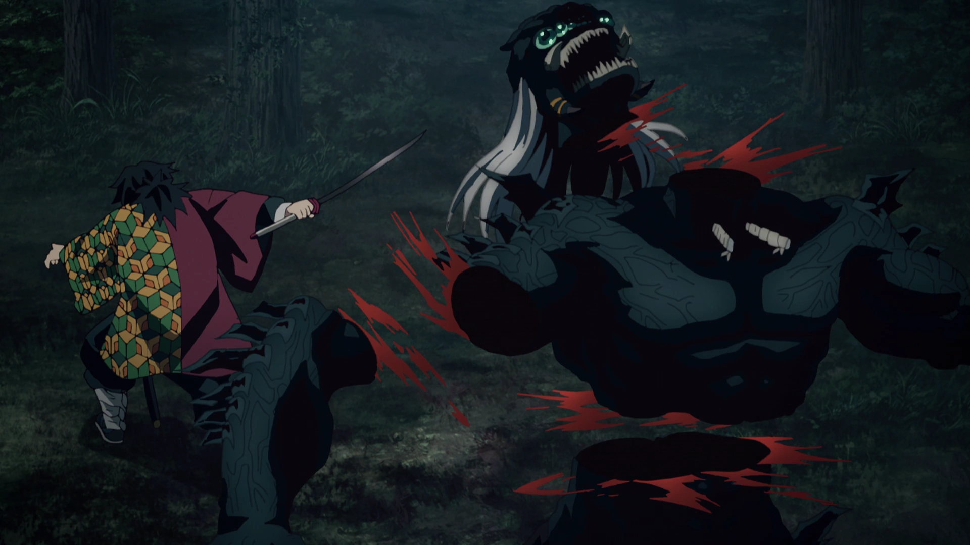 Giyu Tomioka vs. Spider Demon (Father) | KnY Sandbox | Fandom