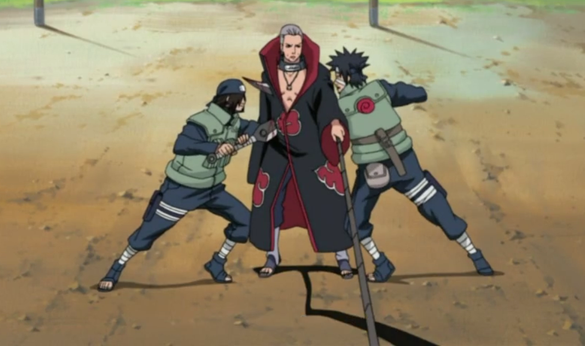 Asuma And Shikamaru Vs Hidan Narutopedia Fandom Powered By Wikia 