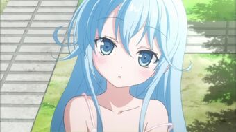 Anime Girl Light Blue Hair Cute Cuties Anime