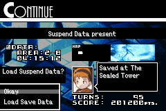 Loading Suspended Data
