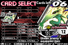 Card Selection