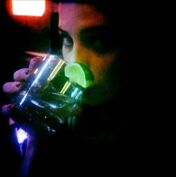 FallieDrinking