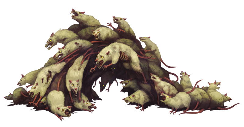 Vermin swarm summoned by Storck.