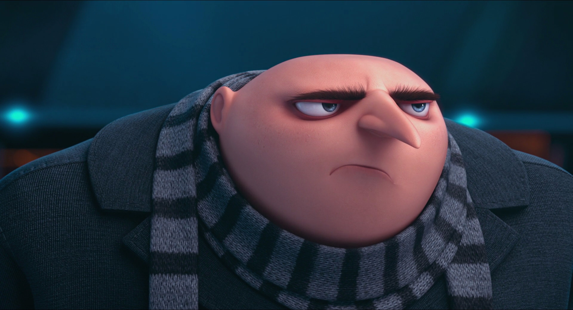gru with nose in minions butt reddit