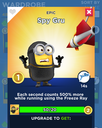 Spy Gru Minion Costume Despicable Me Wiki Fandom