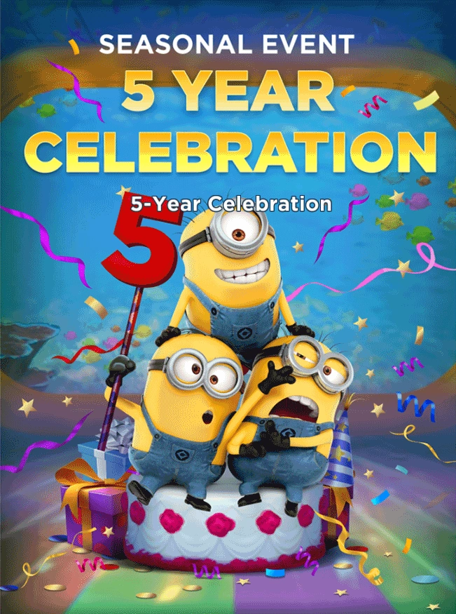 5Year Celebration Despicable Me Wiki Fandom