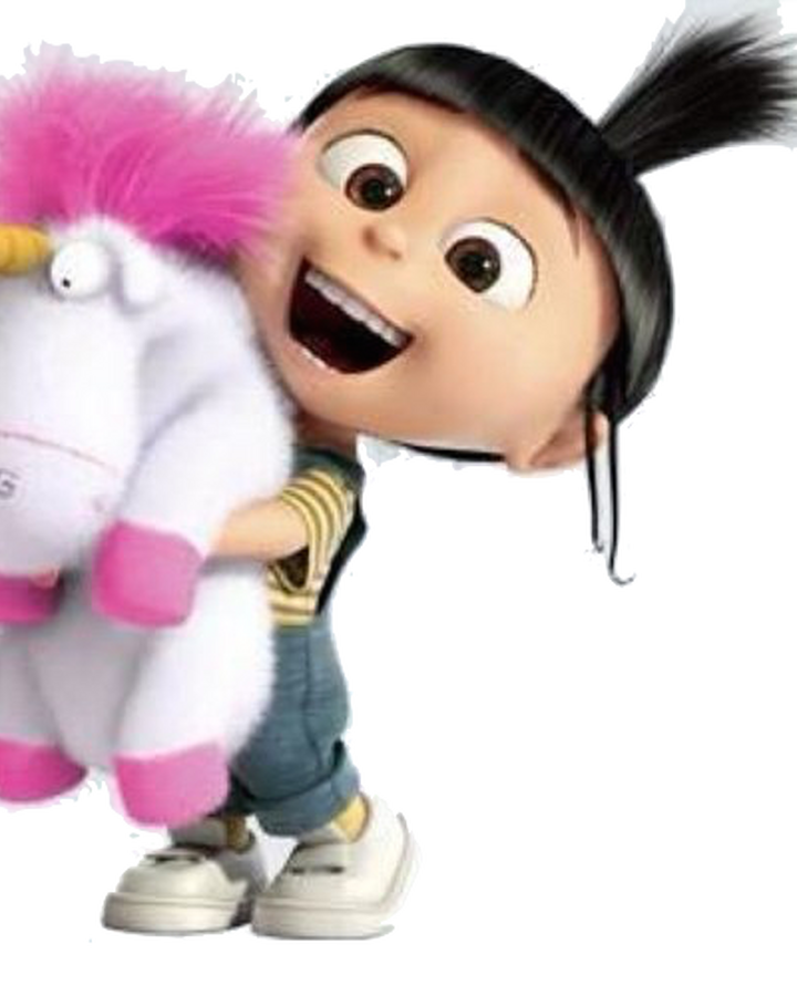 despicable me unicorn plush large