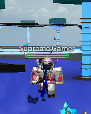 Supreme Gamer Destined Ascension Roblox Wiki Fandom - roblox blue supreme logo