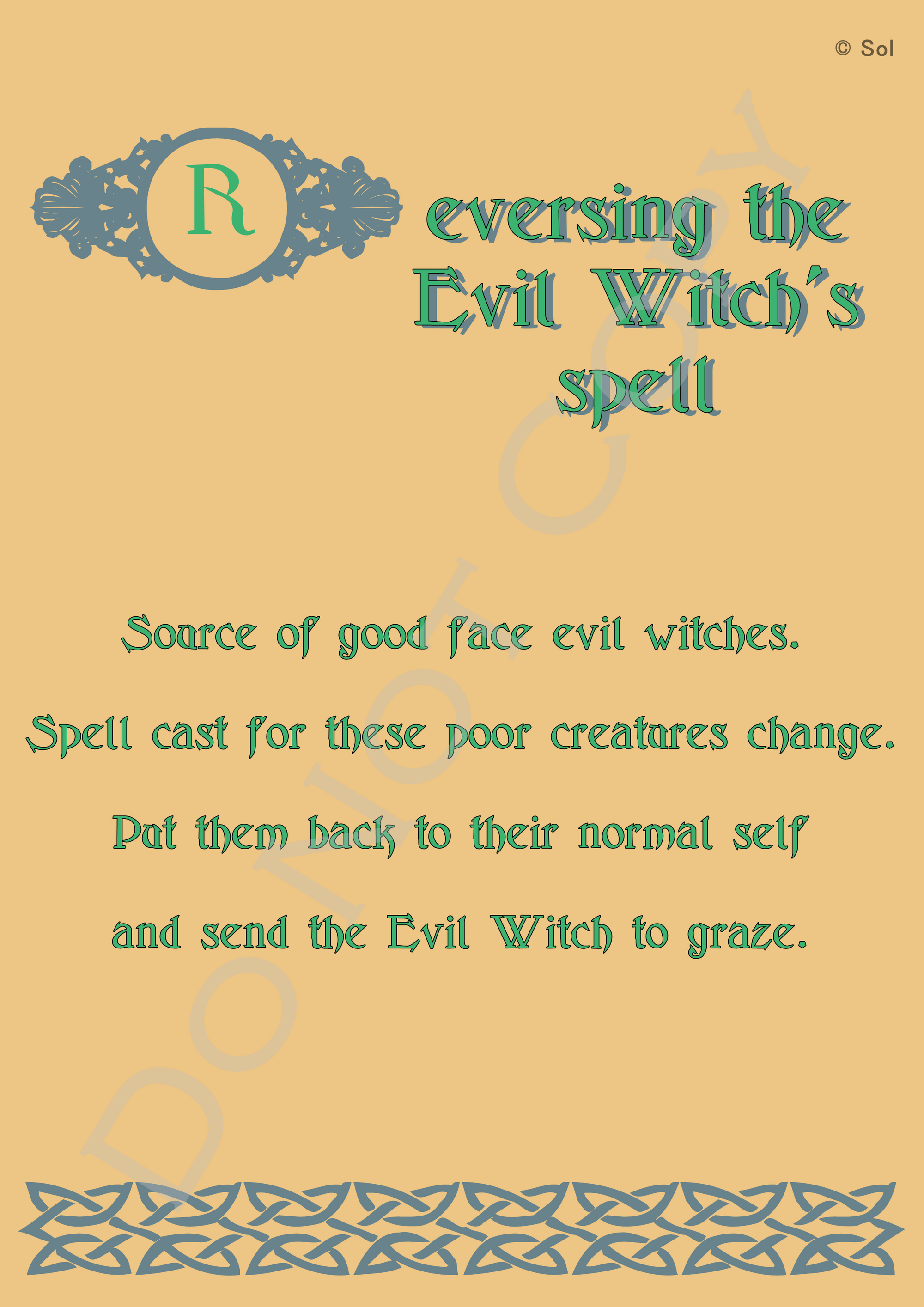 Reversing the Evil Witch's Spell DestinedThe Next Generation of