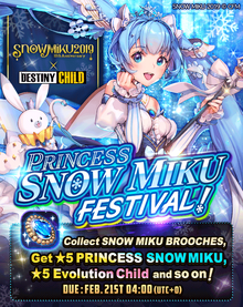Princess Snow Miku Festival