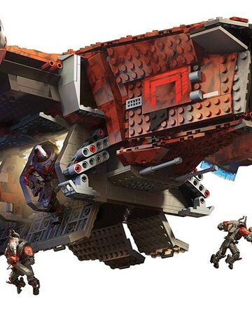 mega construx destiny signature series cabal harvester dropship signature series