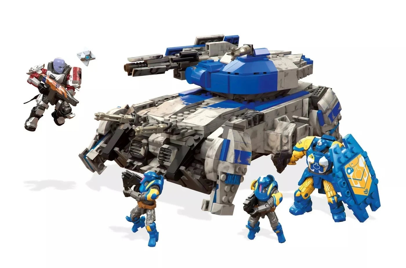 mega construx destiny goliath tank