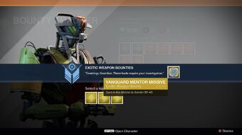 バンガードの手紙 Destinyウィキ Fandom