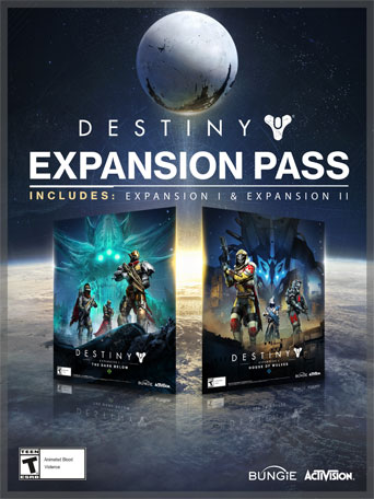 destiny 2 - game + expansion pass bundle what does it come with