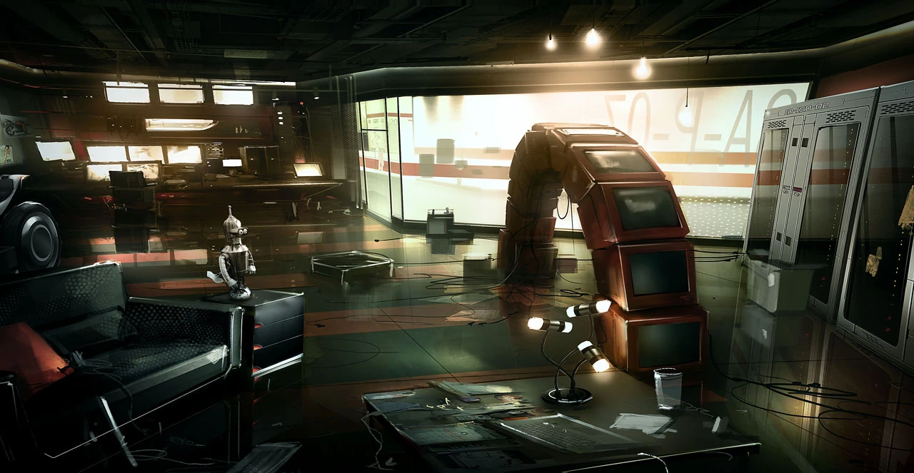 Image Pritchard's office concept.jpg Deus Ex Wiki FANDOM powered