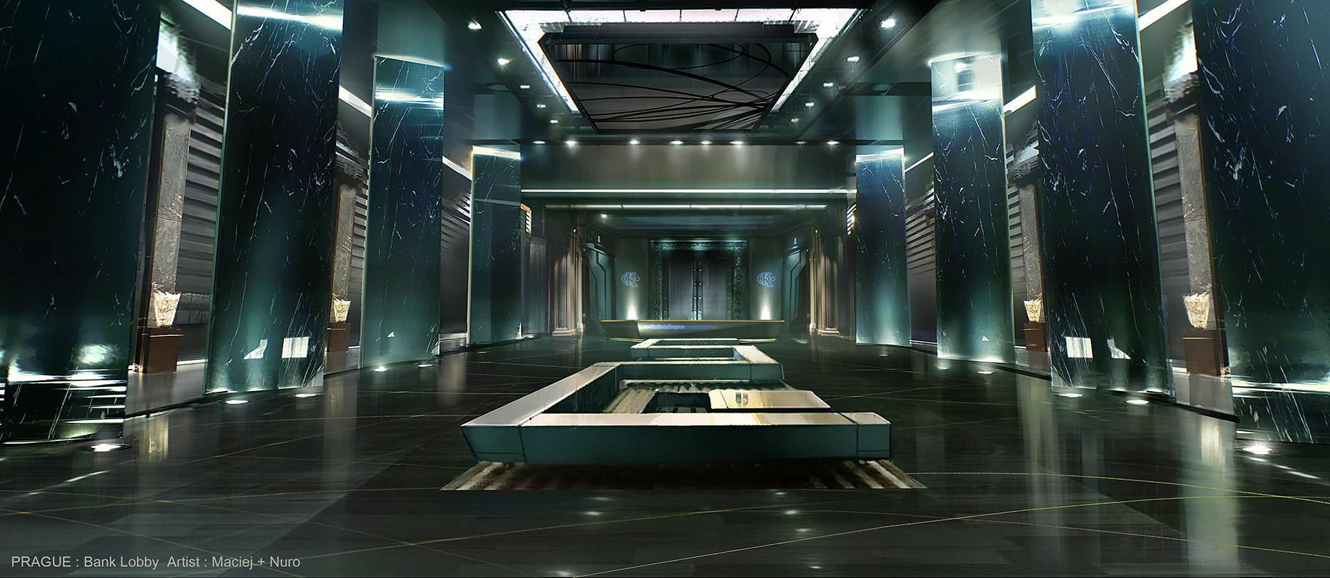 Image Palisade Bank lobby concept.jpg Deus Ex Wiki FANDOM powered by Wikia
