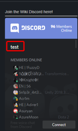 Server, Discord Wiki