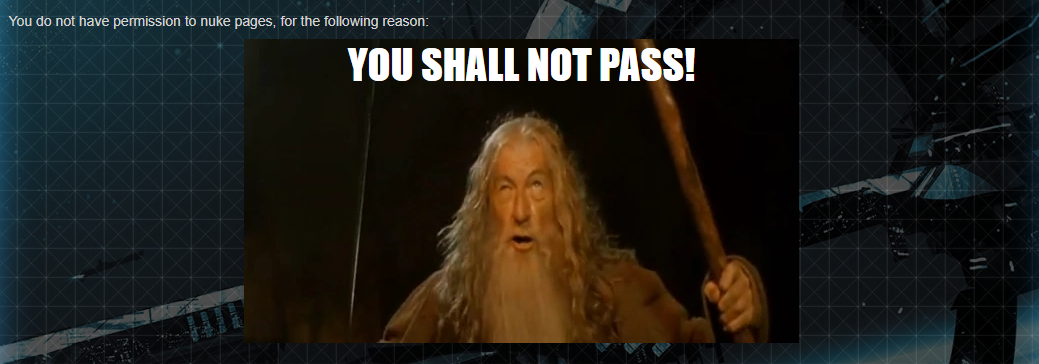 Image You Shall Not Pass Examplepng Fandom Developers Wiki