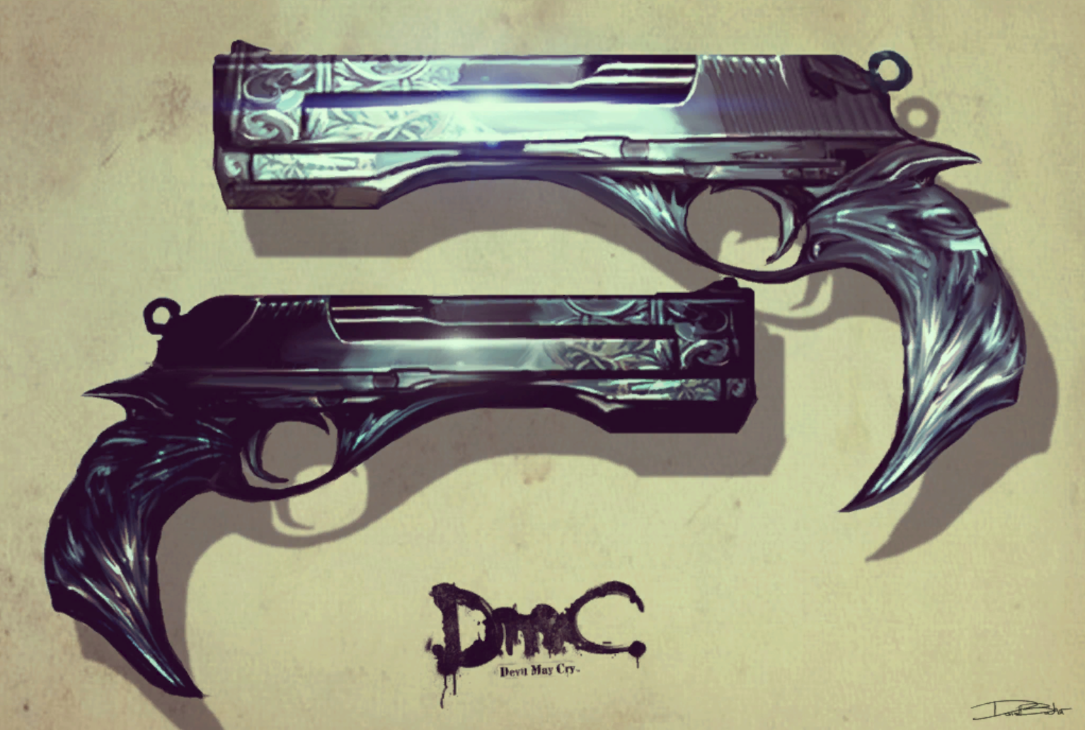 Ebony Ivory Dmc Devil May Cry Wiki Fandom