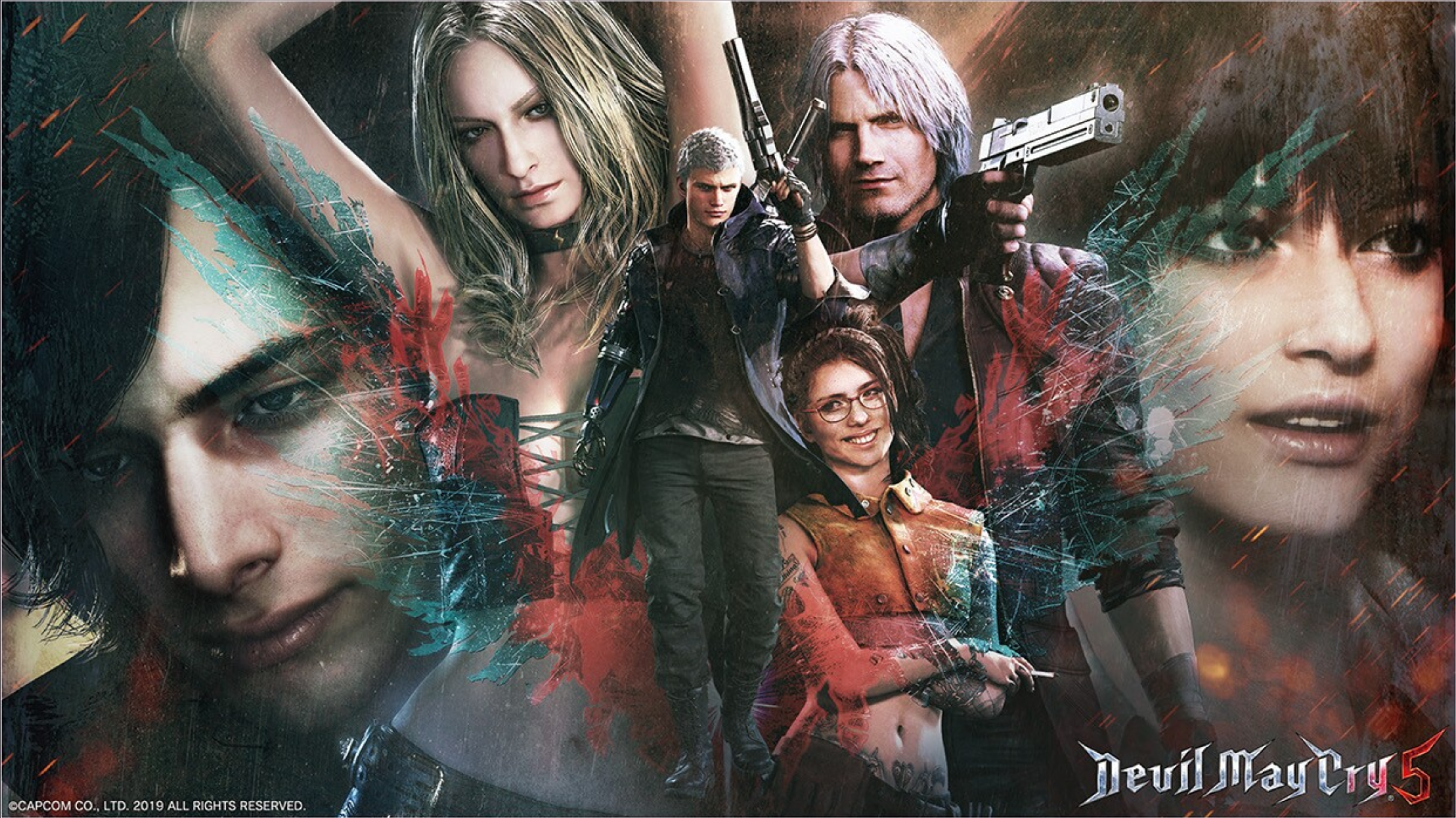 4k Wallpaper Devil May Cry 5 Tgs Wallpaper