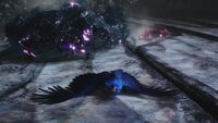 DMC5 Nightmare Shadow Griffon Dying