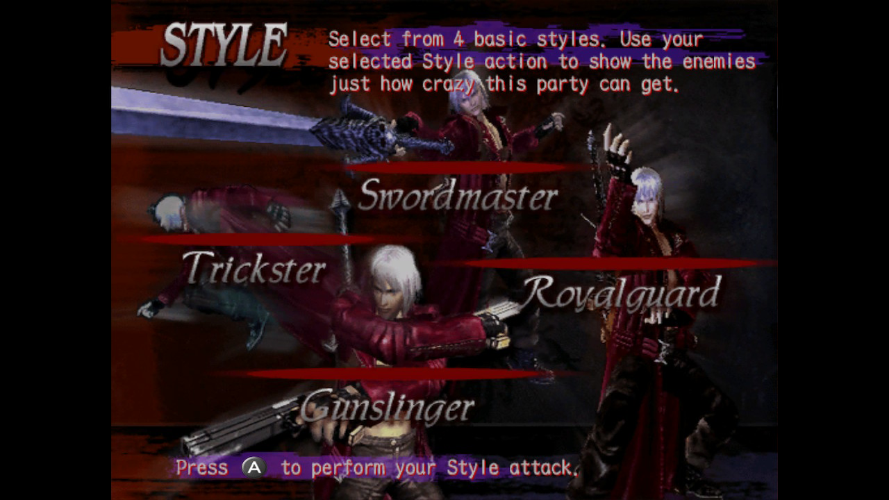 Devil May Cry 3 on Switch features new style change system