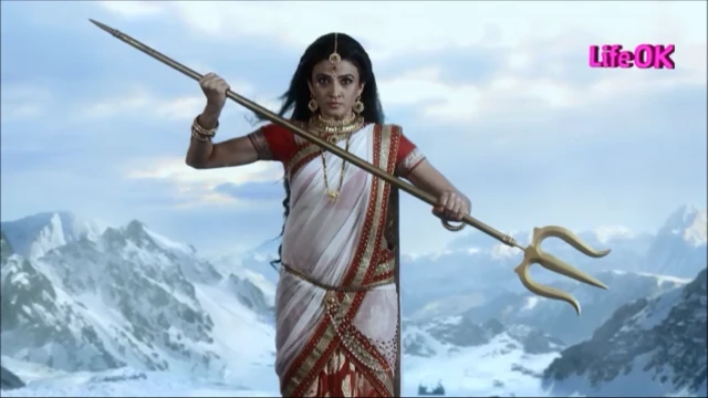 File:Shailputri Parvati Holding a Trident.png