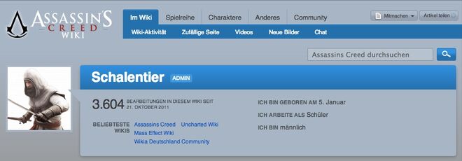 Vorgestellter wikianer schalentier