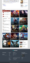Mock up for int. Fan Feed with DE example