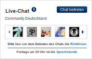Chat-Modul Community Deutschland
