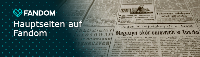 Hauptseiten auf Fandom Header