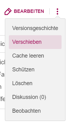 Drop-down Verschieben