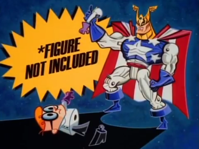 dexter's laboratory figure not included